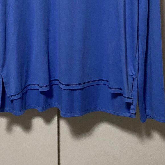 Cuddl Duds, blue/purple long sleeve super comfy tunic, size M - Picture 6 of 11